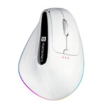 Portronics Toad Ergo 3 Ergonomic Wireless Mouse With RGB 2400 DPI Dual Modes