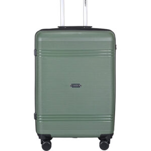 Priority Textured 360Degree Rotation Hard-Sided Cabin Trolley Suitcase - Volume 48 L