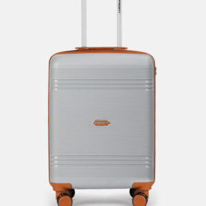 Priority Unisex Textured 360 Degree Rotation Hard Cabin Trolley Bag - 48.38 L