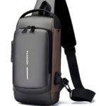 PROGONE ENTERPRISE Men Solid Crossbody Compact Travel Backpack