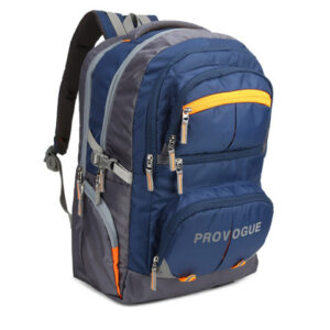 Provogue X fwd Unisex Navy Blue & Grey Colourblocked Backpack 41 L