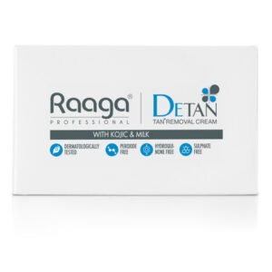 Raaga Professional Pack of 6 DeTan Tan Removal Cream with Honey & Kojic 12g Each