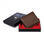 Red Tape Men Textured Leather Two Fold Wallet