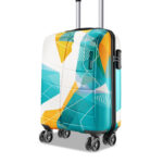 Safari Luma Neo Printed Hard-Sided Water-Resistant Cabin Trolley Bag
