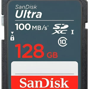 SanDisk 128GB UHS-I Ultra Memory Card SDXC Class 10 Card - SD & MicroSD Memory Card Reader