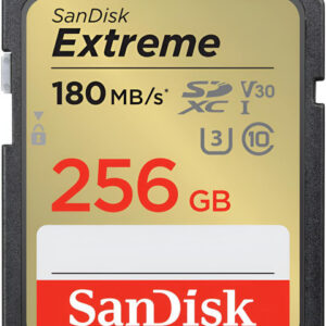 Sandisk Extreme SD UHS-I 256GB Card