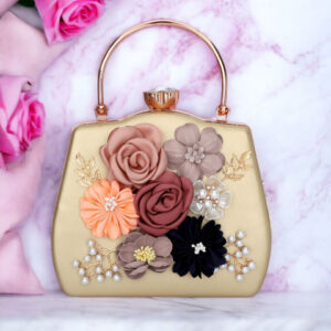 Sangria Embellished Box Clutches
