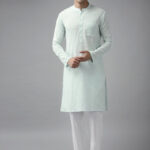 See Designs Men White Regular Pure Cotton Kurta with Pyjamas