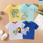Shakubhar Unisex Kids Cotton Tshirts
