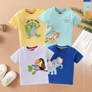 Shakubhar Unisex Kids Cotton Tshirts