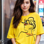 SMARTEES Printed Round Neck Cotton T-shirt