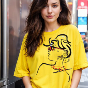 SMARTEES Printed Round Neck Cotton T-shirt