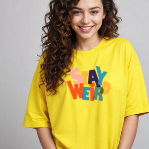 SMARTEES Women Printed Applique T-shirt