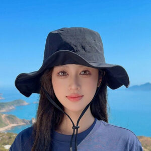 StyleCast x Revolte Women Black Solid Sun Hat