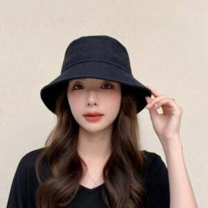 StyleCast x Revolte Women Black Solid Sun Hat