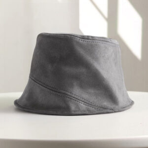 StyleCast x Revolte Women Grey Solid Bucket Hat