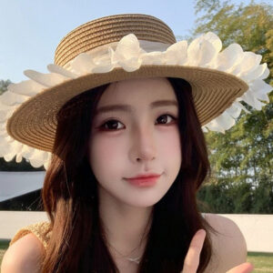 StyleCast x Revolte Women Khaki Solid Sun Hat