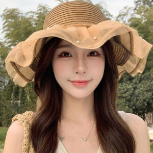 StyleCast x Revolte Women Khaki Solid Sun Hat