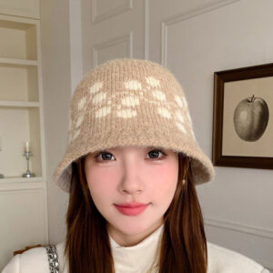 StyleCast x Revolte Women Self Design Acrylic Bucket Hat