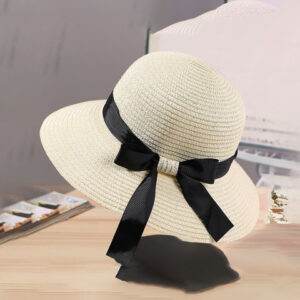StyleCast x Revolte Women Self Design Sun Hat