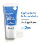 The Derma co. Sali-Cinamide Anti-Acne Face Wash with Salicylic Acid & Niacinamide - 80 ml
