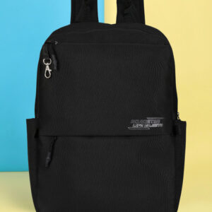 The Roadster Lifestyle Co Brand Logo Printed Anti-Theft Backpacks