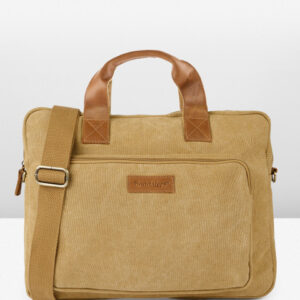 The Roadster Lifestyle Co. Unisex Beige Laptop Bag