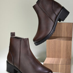 The Roadster Lifestyle Co. Women Brown Mid Top Block-Heel Regular Boots