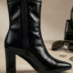 The Roadster Lifestyle Co Women Pointed Toe Zip Party Boots