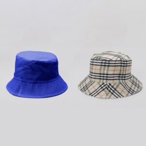 TIPY TIPY TAP Checked Cotton Reversible Bucket Hat