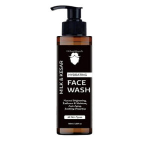 UrbanMooch Milk & Kesar Hydrating Face Wash With Aloevera - 100 ml