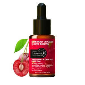 VANDYKE Kumkumadi & Cherry 3% Beta Arbutin Dark Spot Correcting Serum 30 ml