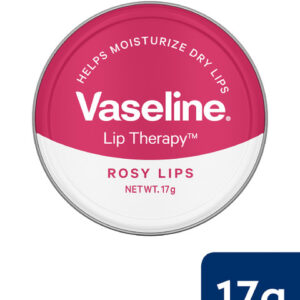 Vaseline Lip Therapy Tins For Moisturised & Soft Lips 17g - Rosy Lips
