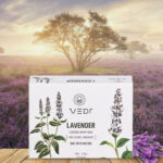 Vedi Herbals Lavender Organic Deep Cleansing With Olive Oil Castile Soap Bar - 100 g