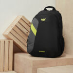 Wildcraft Unisex Black Jet Plus 1 Backpack