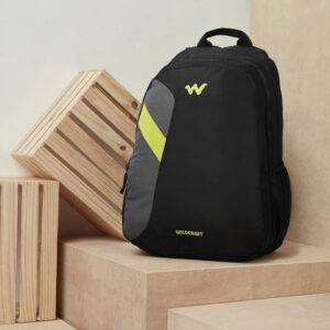 Wildcraft Unisex Black Jet Plus 1 Backpack