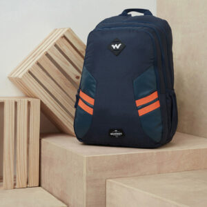 Wildcraft Unisex Blue Solid Backpack