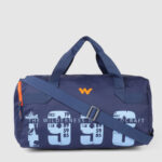 Wildcraft Unisex Brand Logo & Numeric Print Foldable Medium-Sized Air Duff 1.0 Duffel Bag