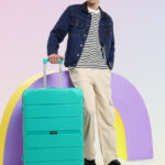 WROGN 360-Degree Rotation Hard Case Large Trolley Bag - 118.13L