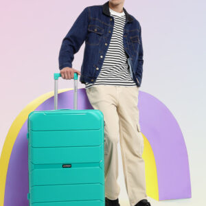 WROGN 360-Degree Rotation Hard Case Large Trolley Bag - 118.13L