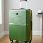 WROGN Textured Hard Large Suitcase Trolley Bag- 101-150L