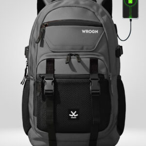 WROGN Unisex Brand Logo Backpack
