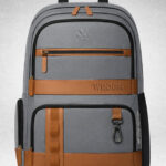 WROGN Unisex Brand Logo Backpack with Anti-Theft