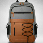 WROGN Unisex Brand Logo Backpack with Anti-Theft