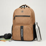 WROGN Unisex Brand Logo Contrast Detail Backpack
