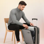 WROGN Unisex Kangaroo Hard Sided Cabin Trolley