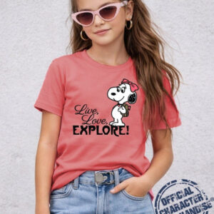 YK X Minute Mirth Girls Pn Printed Hs Tshirts