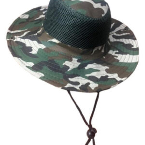 Zonkar Unisex Brown Self Design Bucket Hat