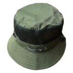 Zonkar Unisex Green Solid Bucket Hat